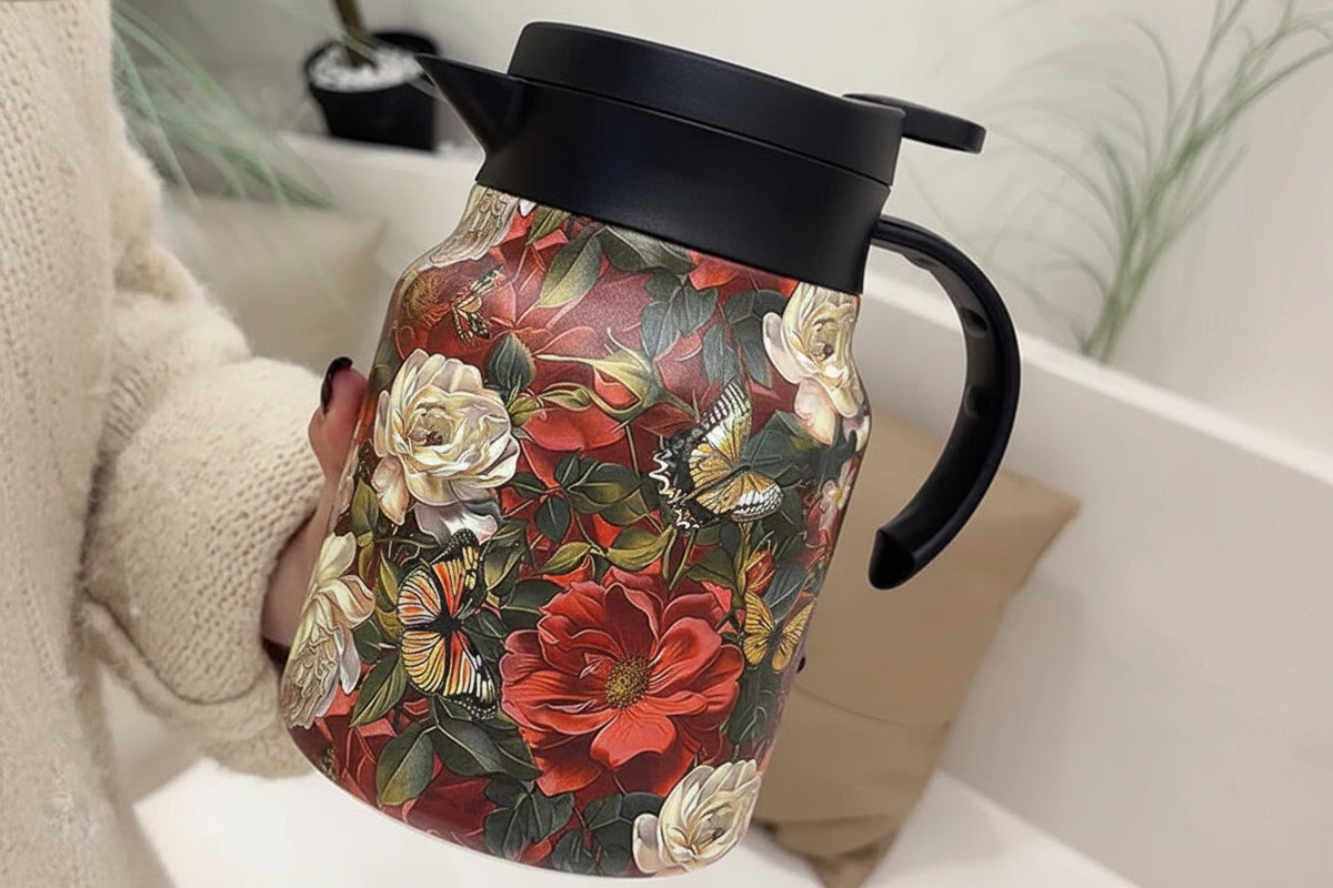 Insulated Jug 1 L Stainless Steel Vacuum Insulated