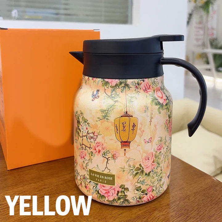 Insulated Jug 316 Stainless One-Hand Push Lid One Liter
