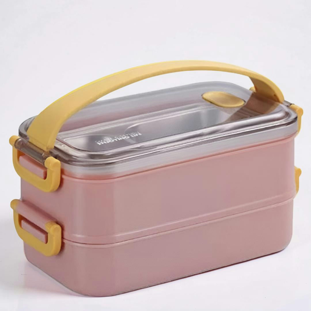 Insulated Lunchbox Double-Wall Stainless Steel Leak-Proof Seal