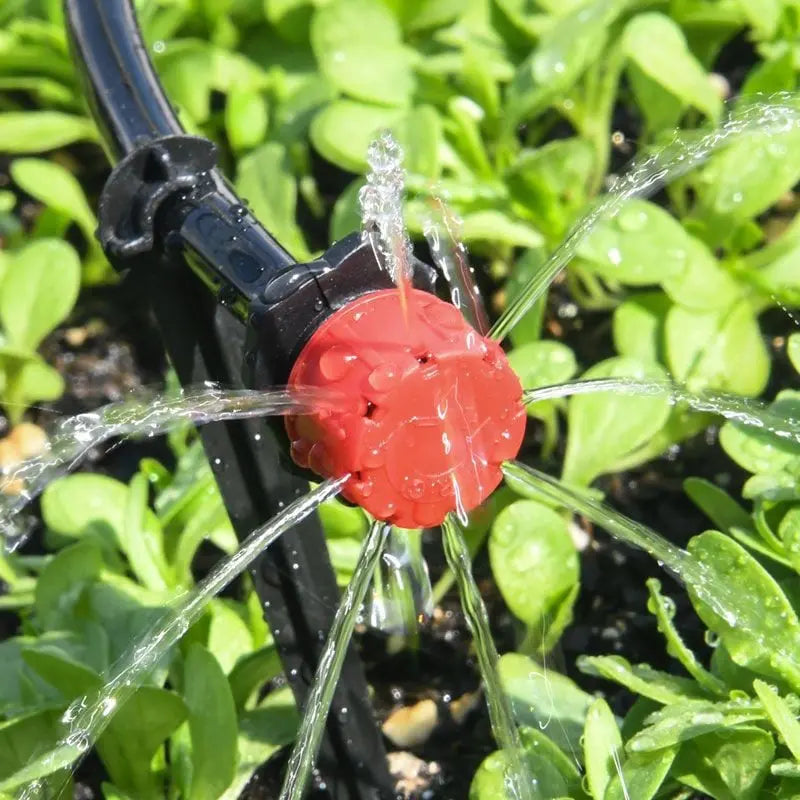 Irrigation Drippers Adjustable 360° Flow 100-Pack With Hole Opener