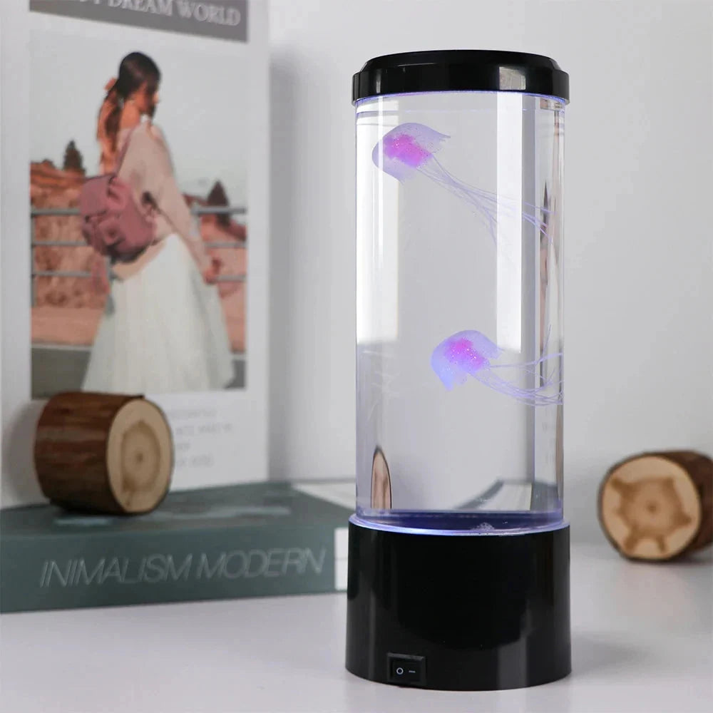 Jellyfish Lamp Color-Changing LED Quiet Motion USB & Battery