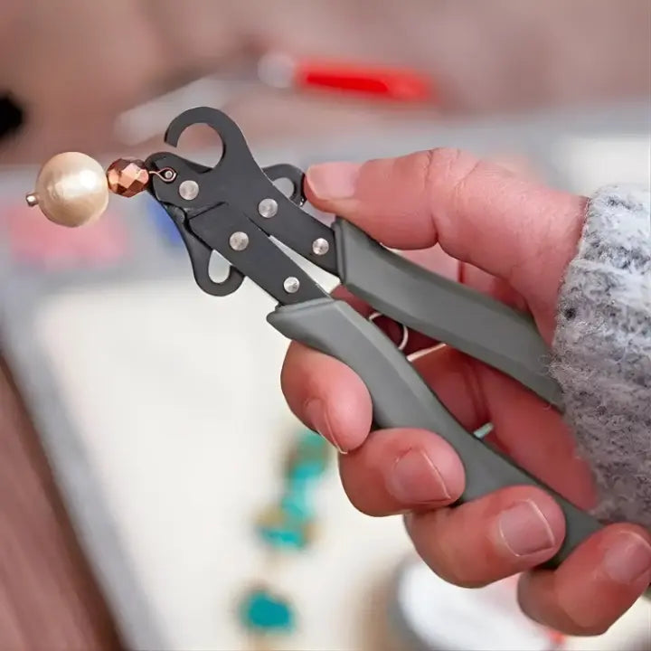 Jewelry Pliers Stainless Steel Jaws Cutter & Loop Former