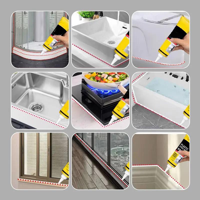 Joint Sealant Waterproof & Mold-Resistant Includes Precision Scraper 125 Ml
