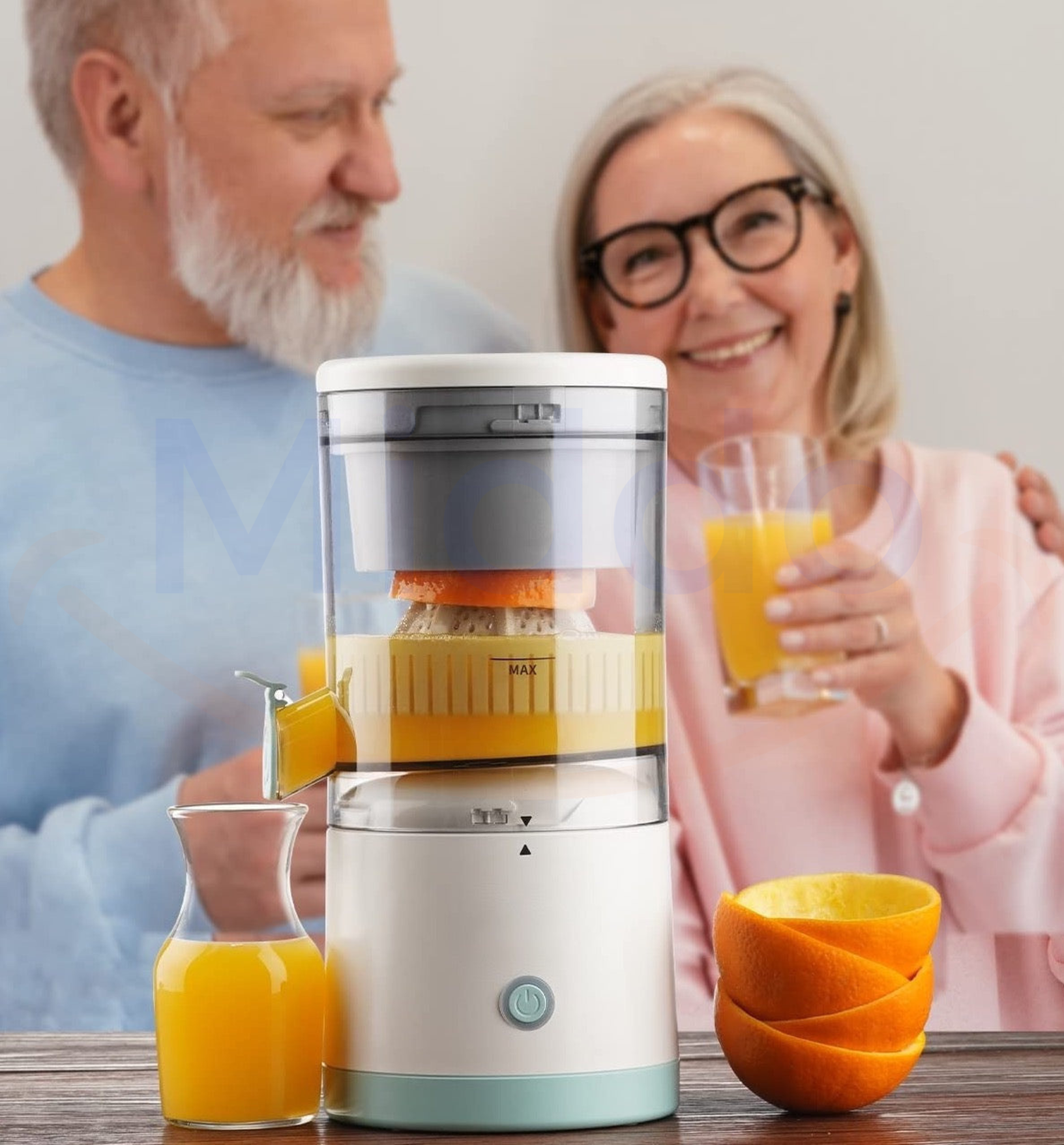 Juicer Cordless Stainless Steel Blades & Powerful Motor