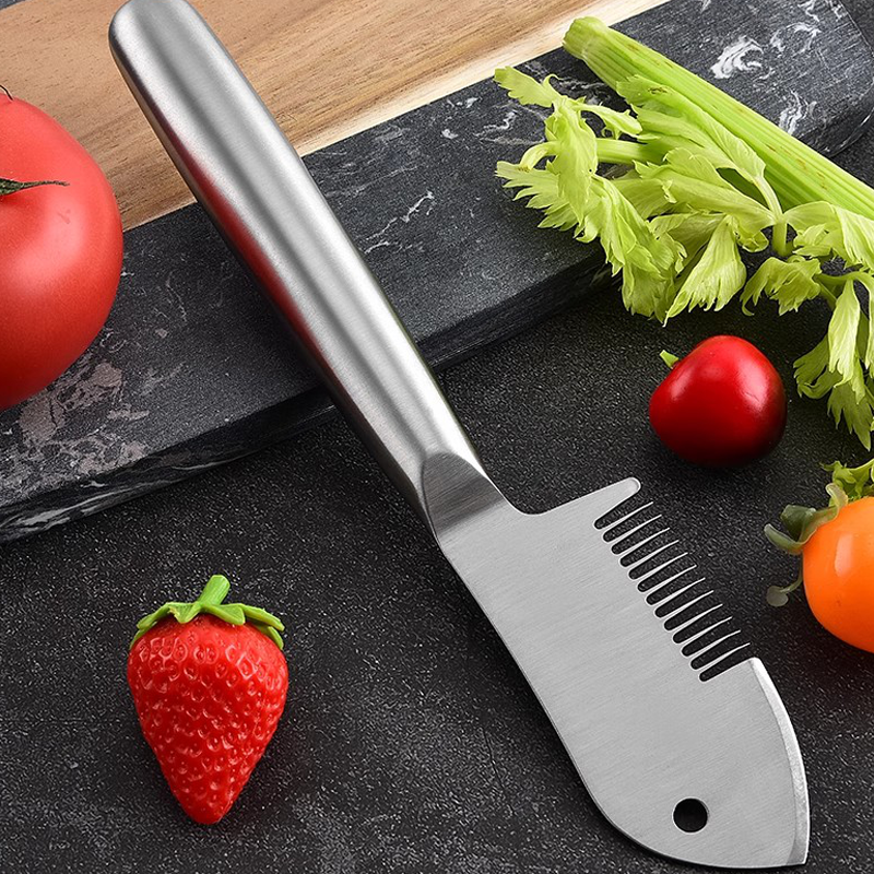 Julienne Peeler Stainless Steel Serrated Blade & Ergonomic Handle