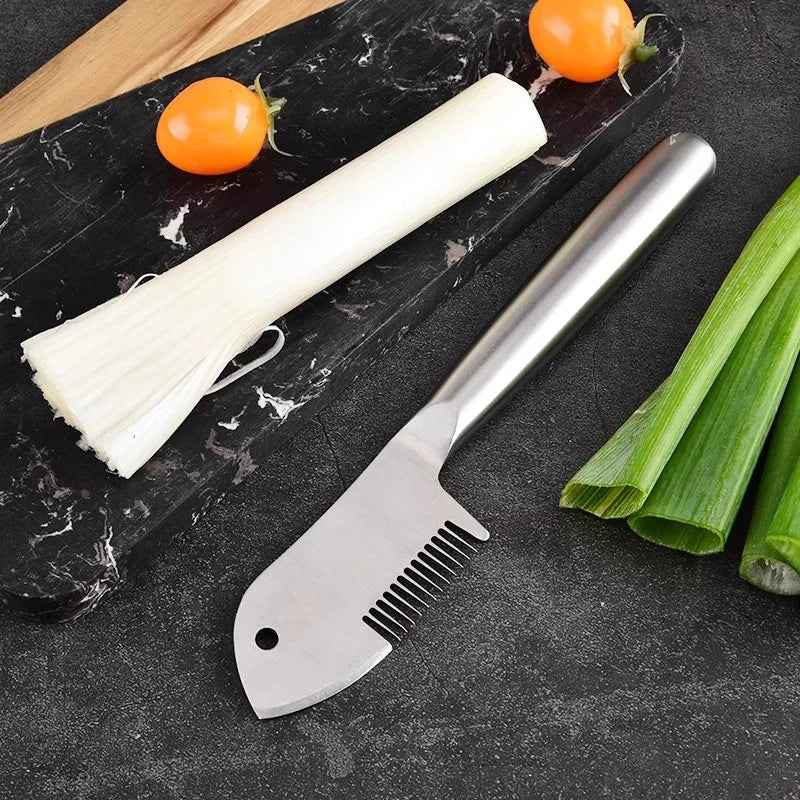 Julienne Peeler Stainless Steel Serrated Blade Ergonomic Handle