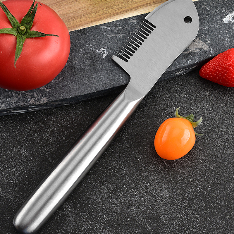 Julienne Peeler Stainless Steel Serrated Blade & Ergonomic Handle