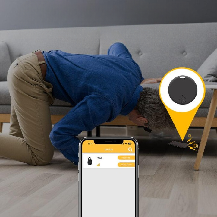 Key Finder Bluetooth 164 Ft CR2032 Powered