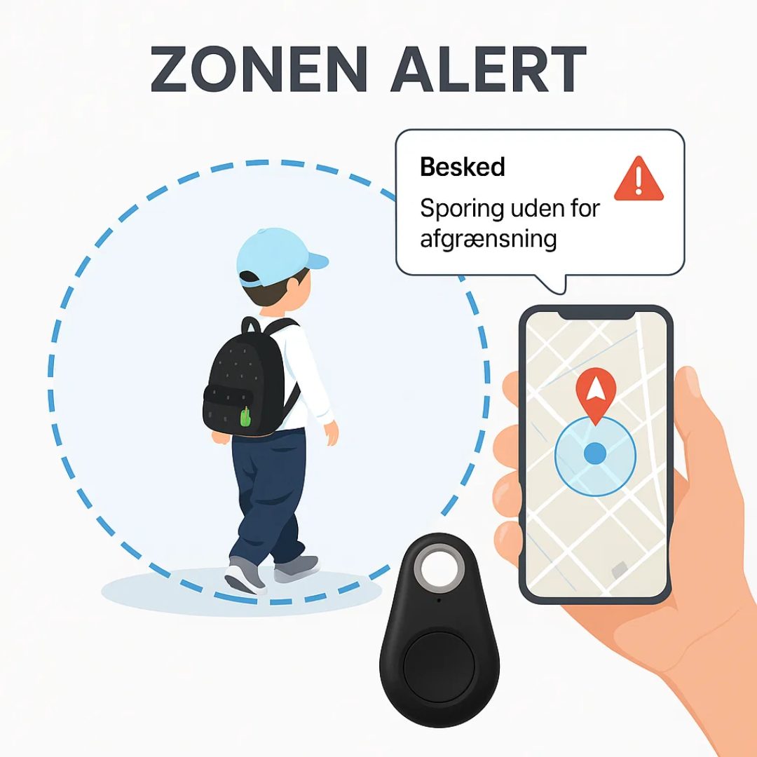 Key Finder Bluetooth App-Controlled Sound Alert 2-Pack