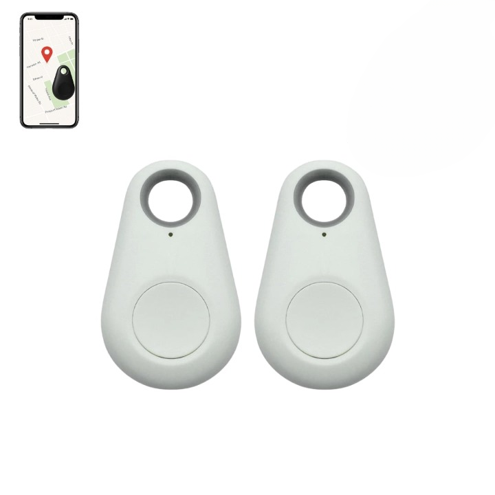 Key Finder Bluetooth App-Controlled Sound Alert 2-Pack