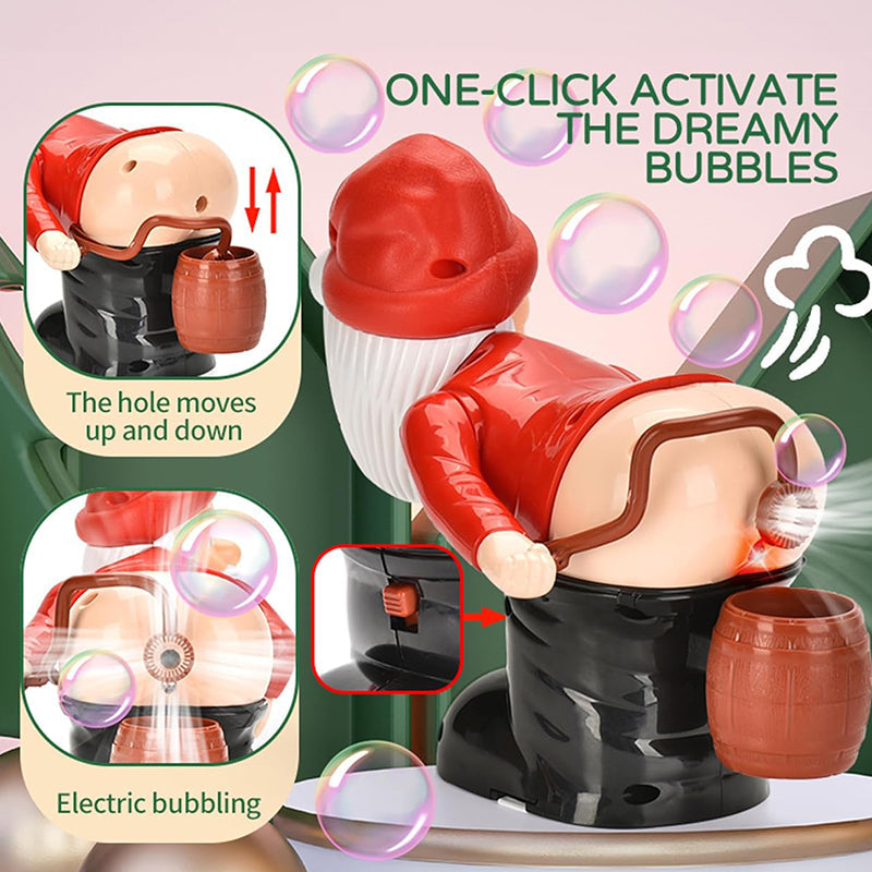 Kids Bubble Machine Continuous Bubbles Music & LED Lights