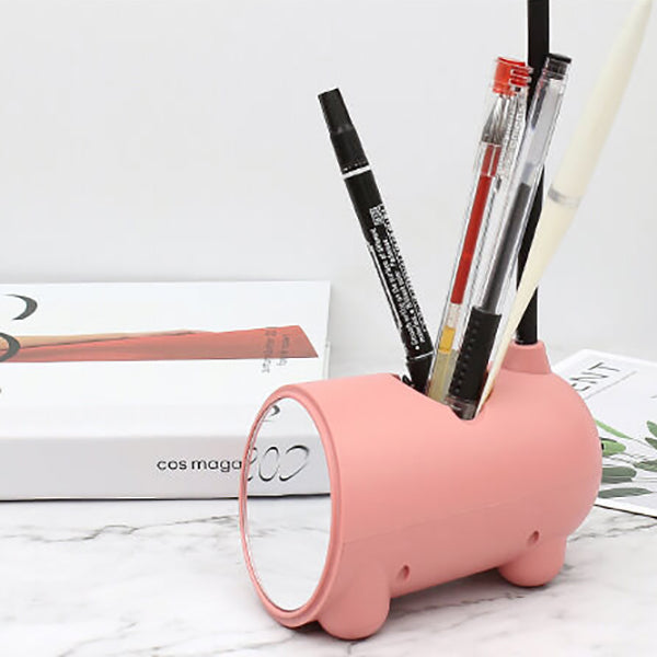 Kids Desk Lamp Rabbit Design USB Powered Pen Holder