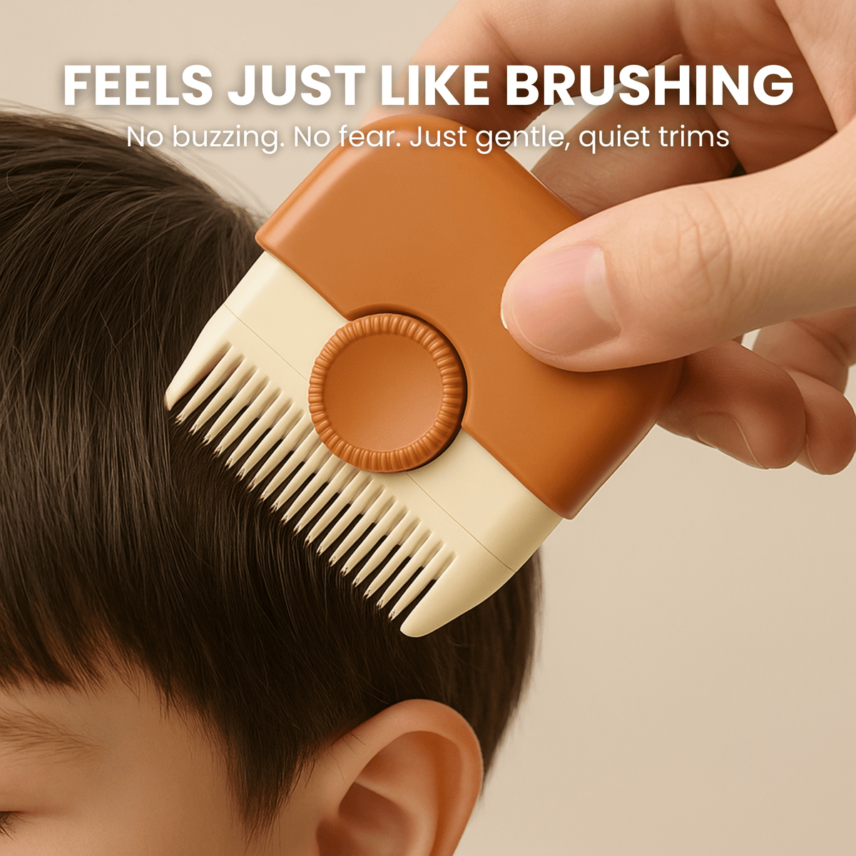 Kids Hair Trimmer Quiet No Exposed Blade Pack of 2
