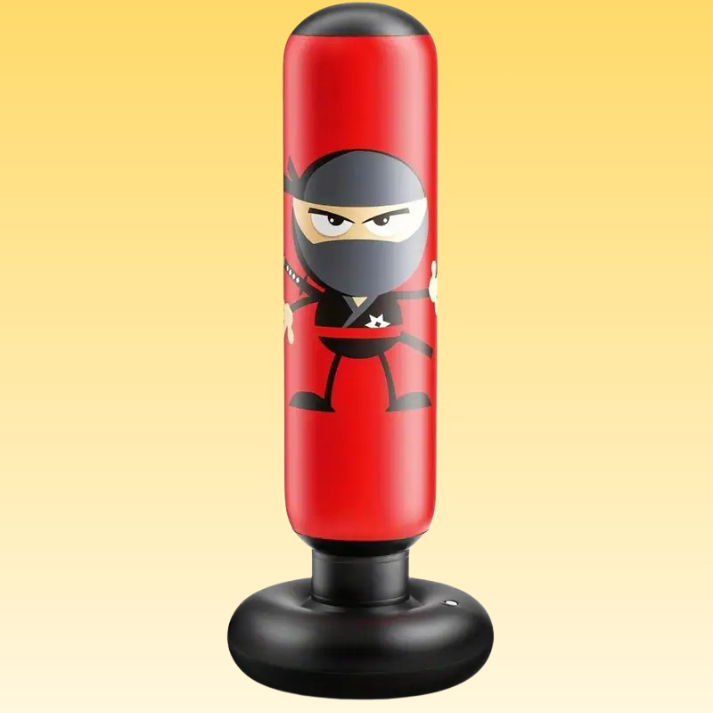 Kids Punching Bag Colorful Durable Foam Active Play