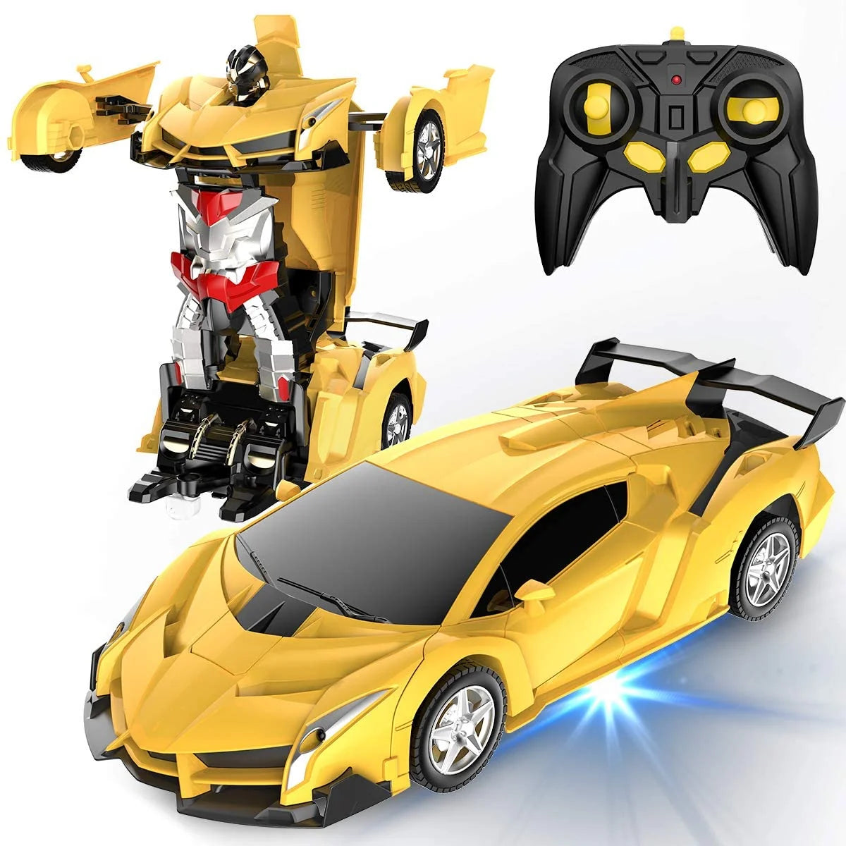 Kids RC Car Transformable Push-Button Drift & Rotation