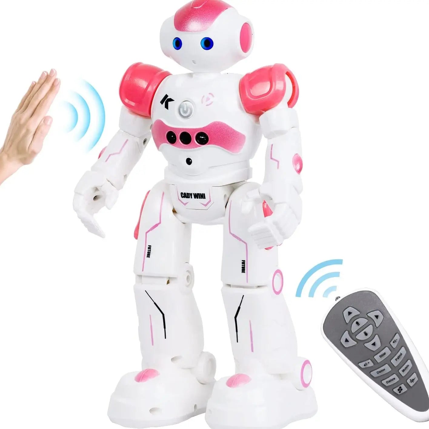 Kids Robot Toy Gesture-Controlled Programmable 60-Min Playtime