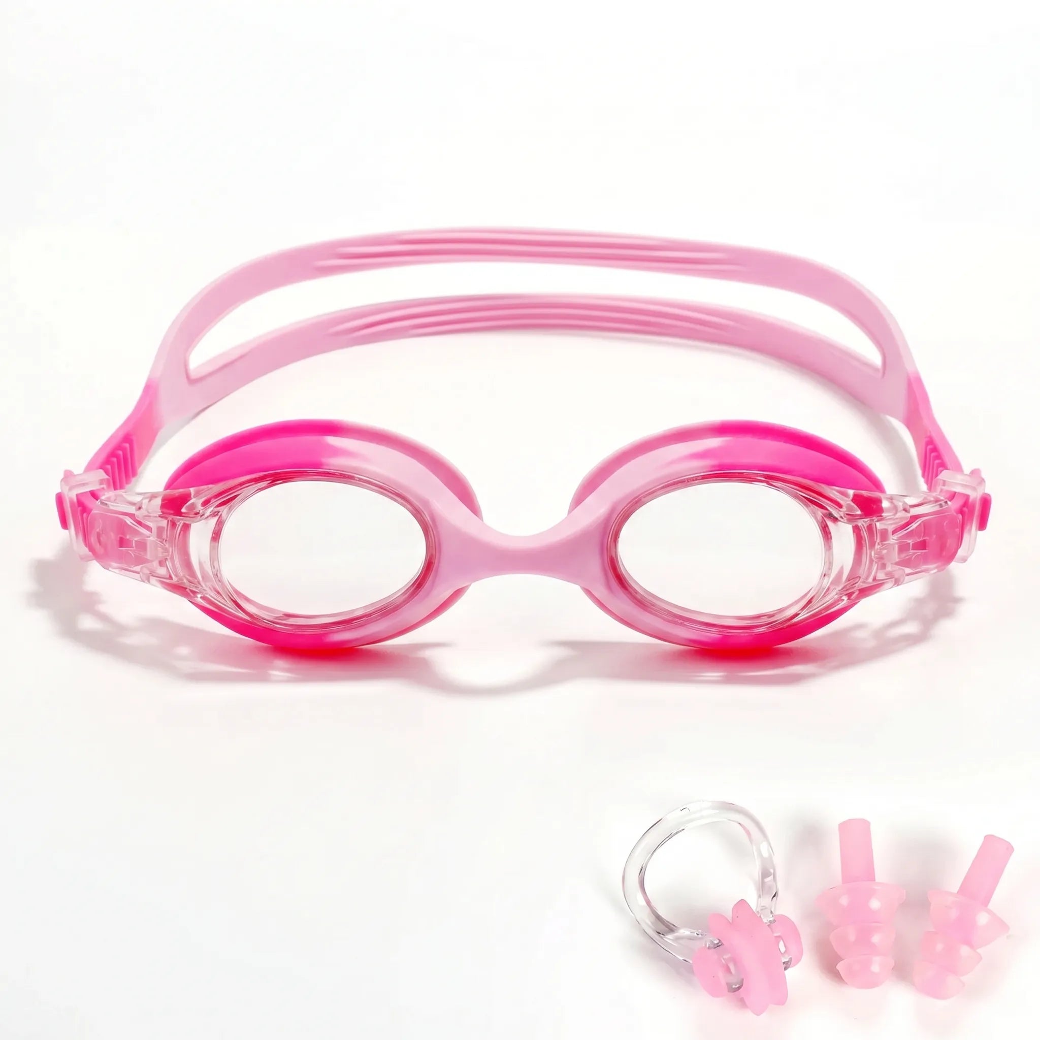 Kids Swim Goggles Fog-Free Quick-Adjust Split Strap