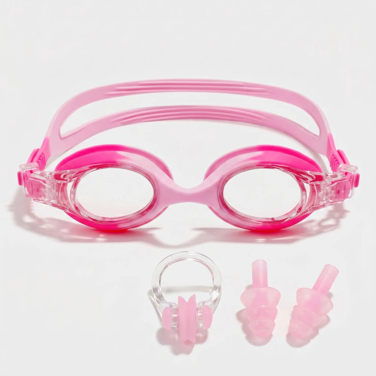Kids Swim Goggles Fog-Free Quick-Adjust Split Strap