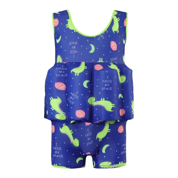 Kids Swim Trainer Split Design UV-Protective Polyester