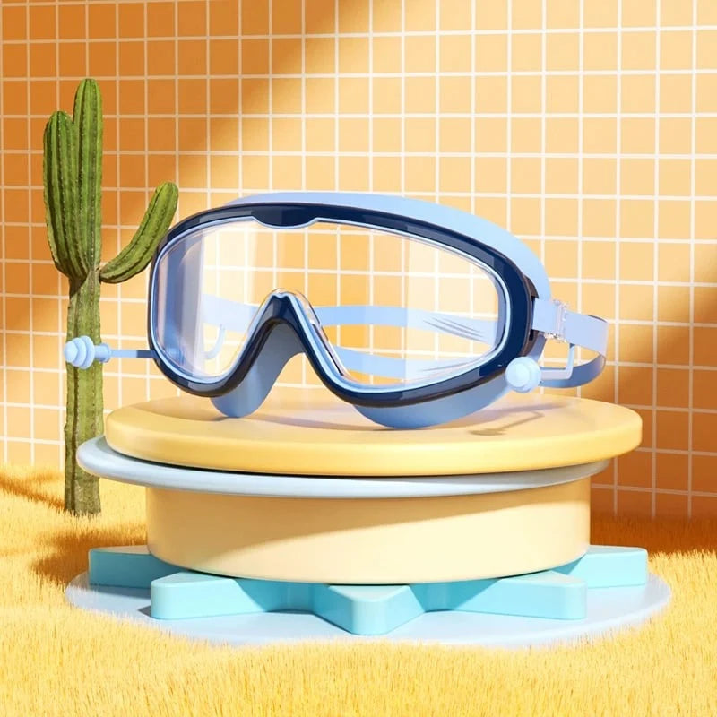 Kids Swimming Goggles Panoramic Anti-Fog & UV Protection
