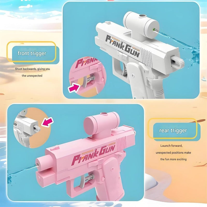 Kids Water Blaster Double-Shot Quick-Fill Lightweight