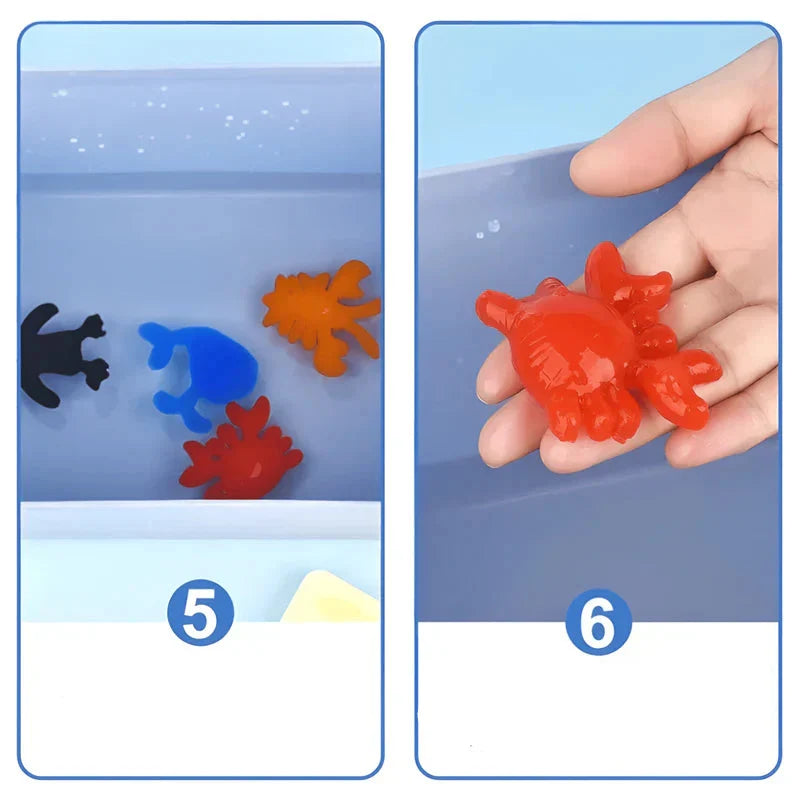 Kids Water Gel Craft Kit Non-Toxic Gel & Templates