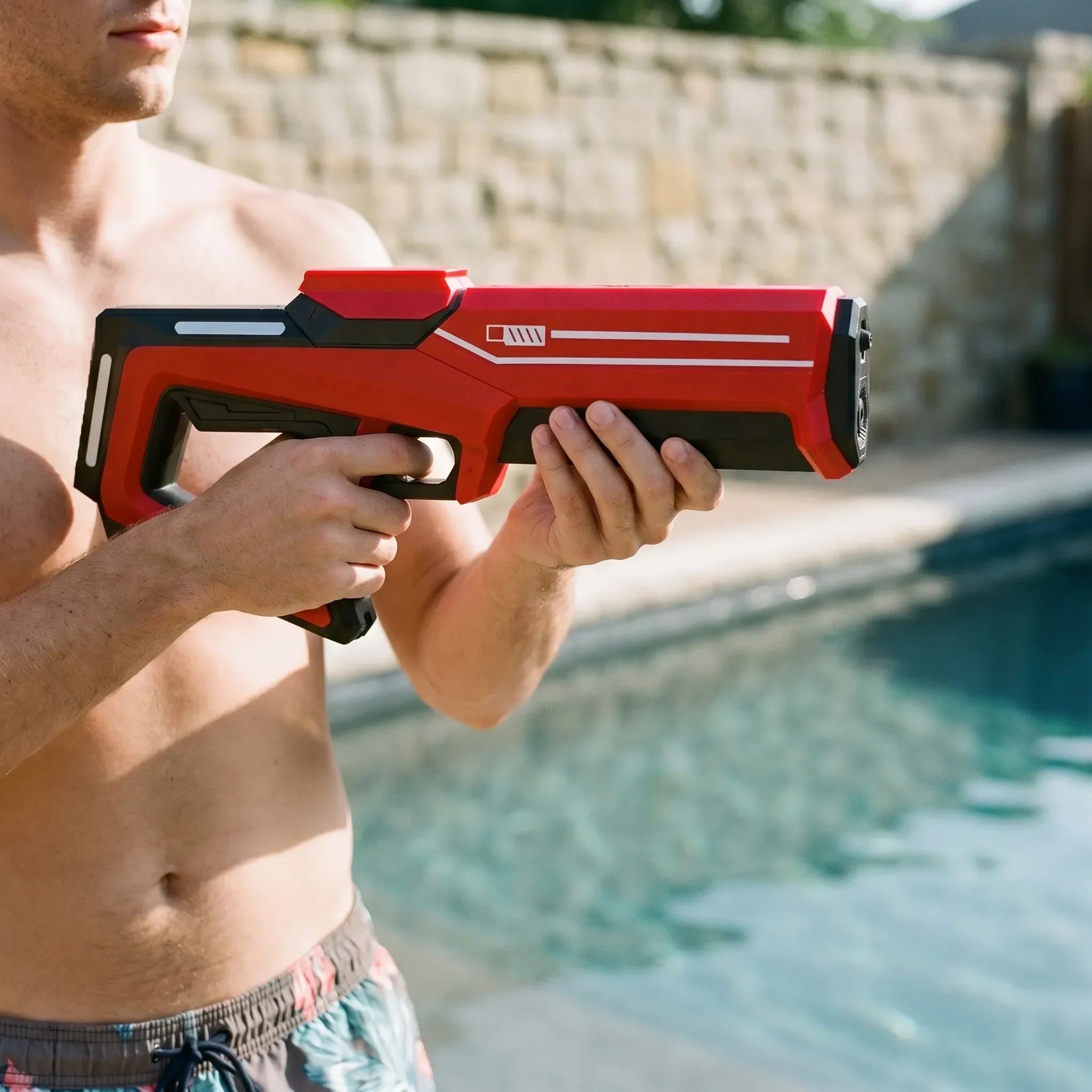 Kids Water Gun Rechargeable Automatic Trigger