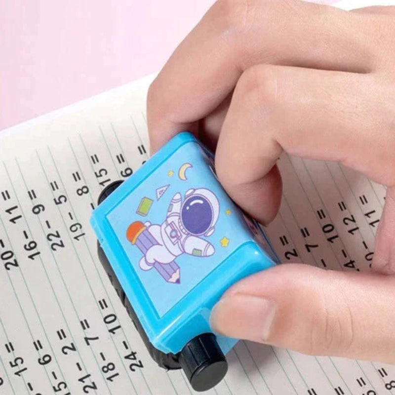Kinder-Mathe-Spiel Interaktive alle Operationen Pink & Blau