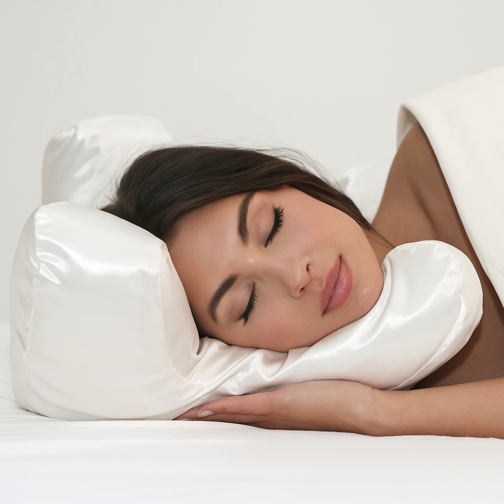 Kissenbezug Anti-Falten Seidengefühl Satin Hypoallergen & Atmungsaktiv