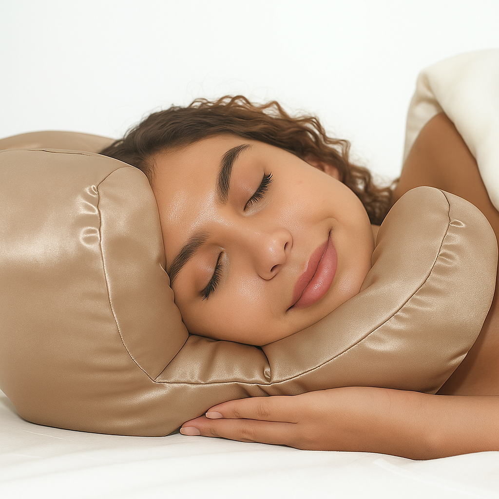 Kissenbezug Anti-Falten Seidengefühl Satin Hypoallergen & Atmungsaktiv