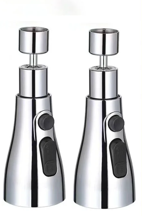 Kitchen Faucet Attachment 360° Rotating Head 3 Spray Modes