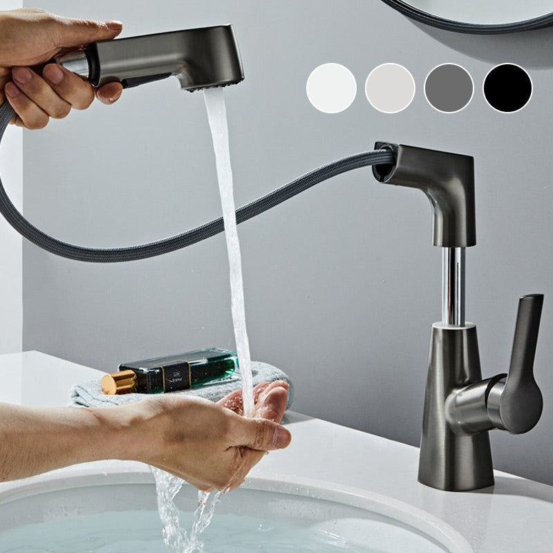Kitchen Faucet Pull-Out Spray 360 Degree Swivel Ceramic Cartridge