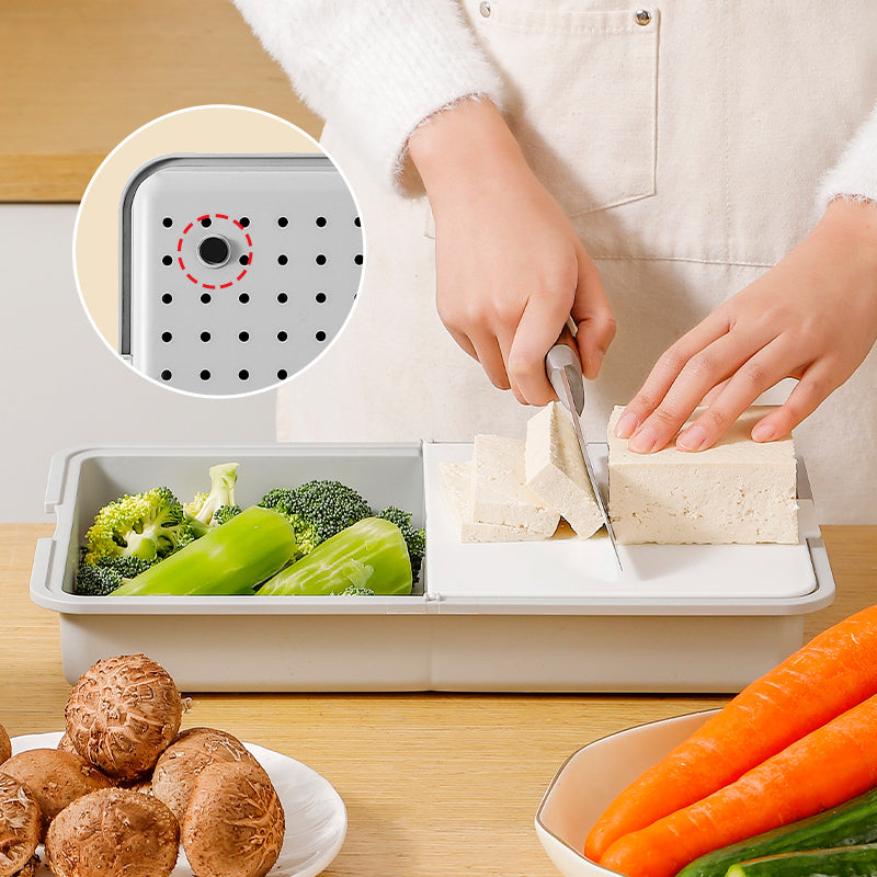 Kitchen Grater 5-in-1 Stainless Steel Blades & Integrated Container