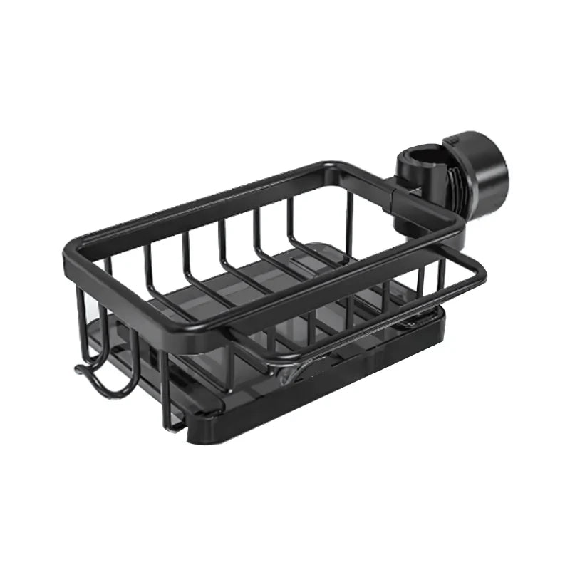 Kitchen Sink Shelf Quick-Drying Rustproof Aluminum & No-Drill Installation