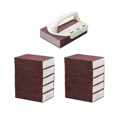 Kitchen Sponge Nano-Carbide Ergonomic Handle