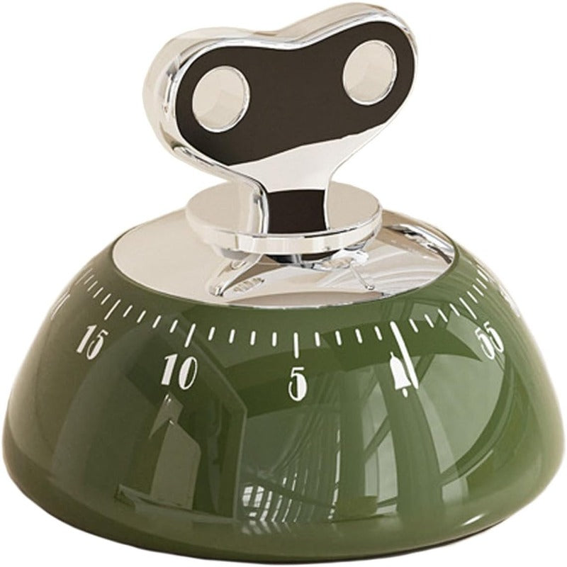 Kitchen Timer Mechanical Magnetic Base Loud Alarm