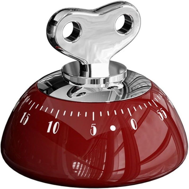 Kitchen Timer Mechanical Magnetic Base Loud Alarm