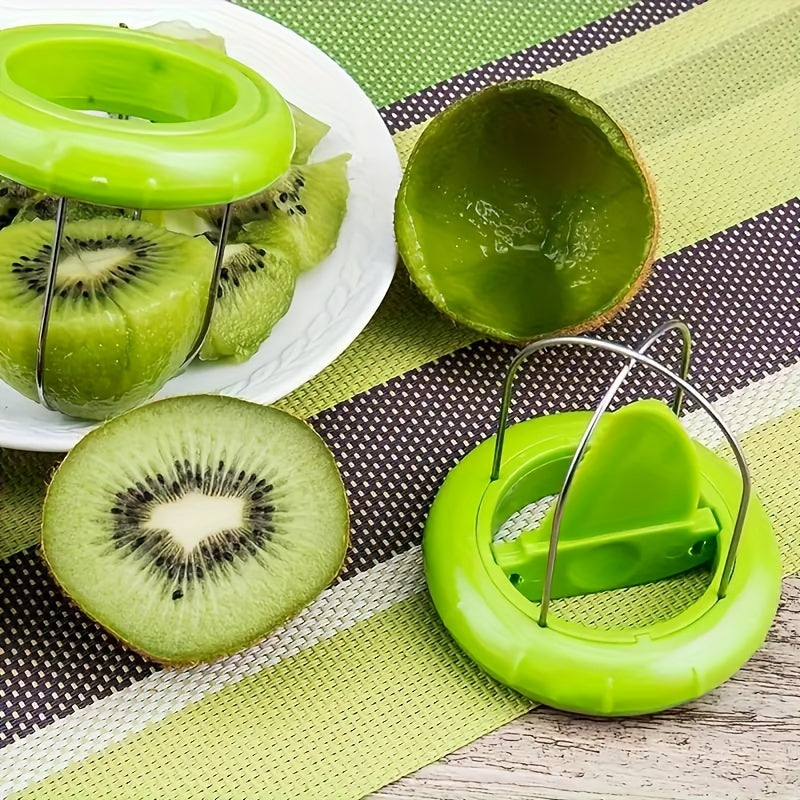 Kiwi Slicer Stainless Steel Blades Non-Slip Dishwasher Safe