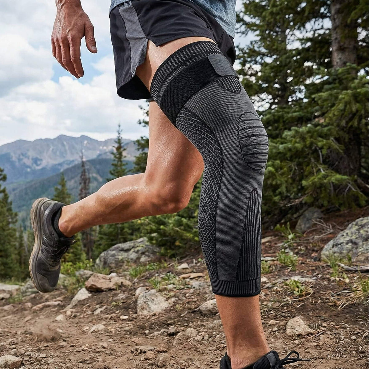 Knee Brace Compression Support Non-Slip & Breathable