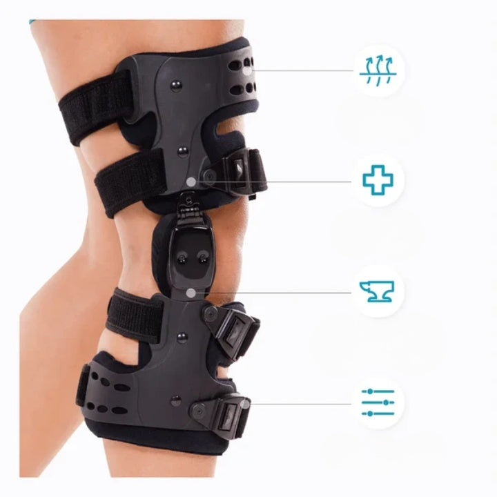 Knee Brace Osteoarthritis Targeted Support Adjustable & Breathable