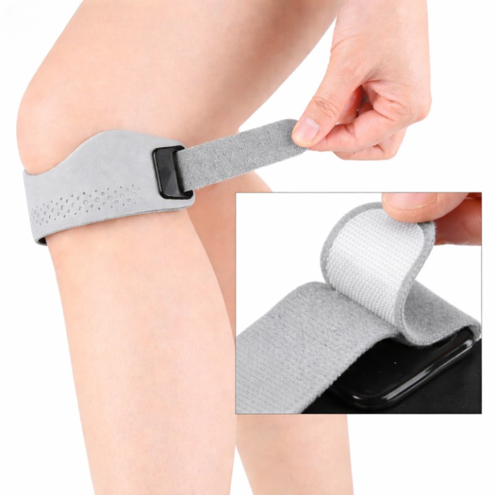 Knee Brace V-Shaped Patellar Support Non-Slip Adjustable Fit