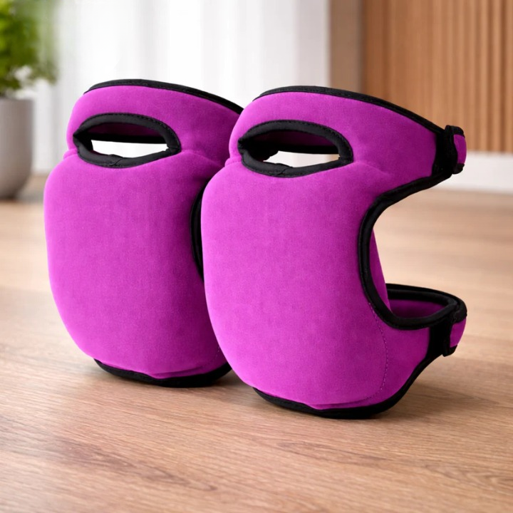 Knee Pads Shock-Absorbing Foam Adjustable Straps