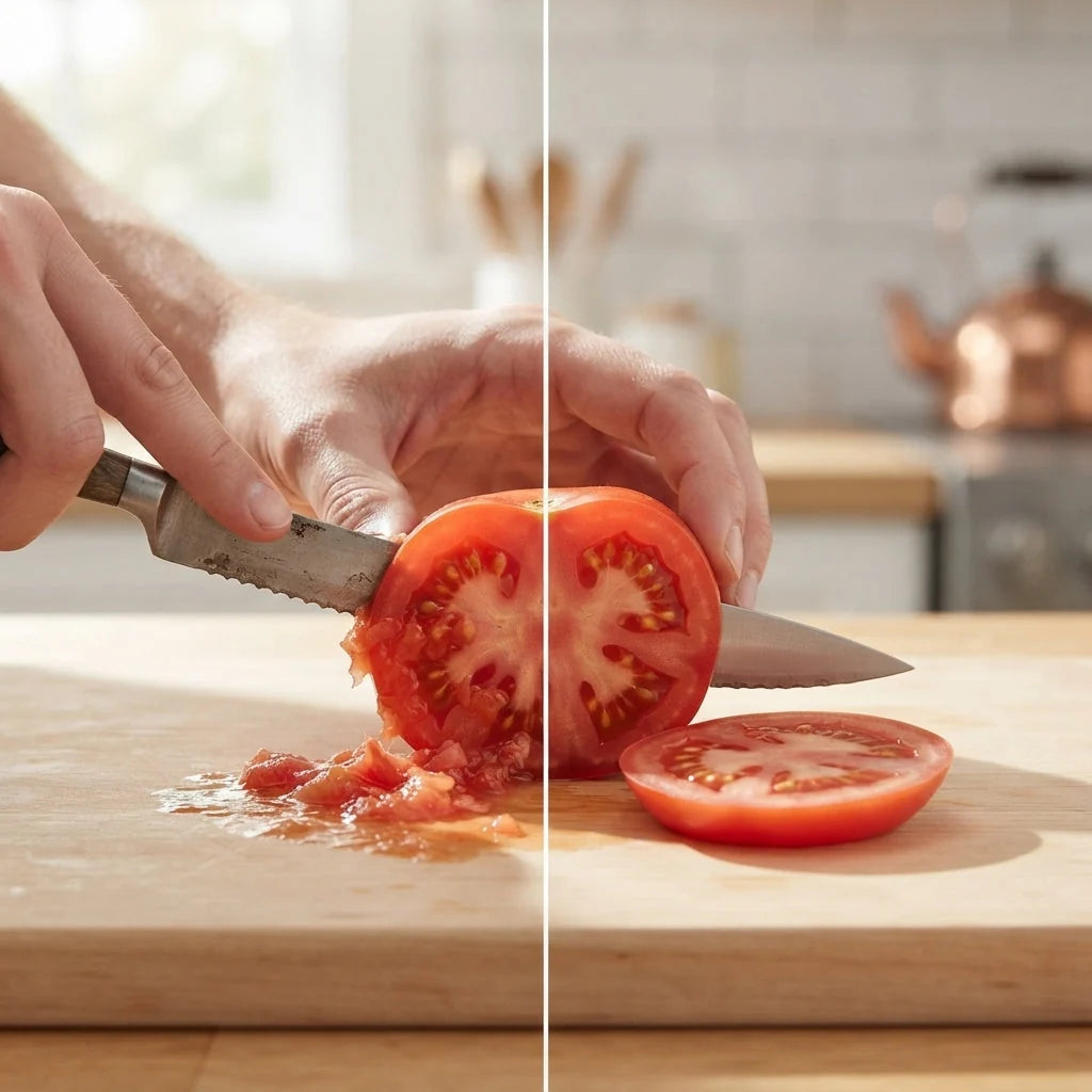 Knife & Scissors Sharpener 4-in-1 Coarse Medium Fine