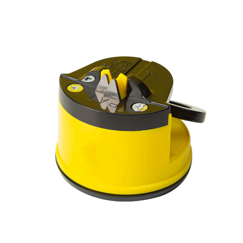 Knife Sharpener Suction Cup Base Tungsten Steel Compact