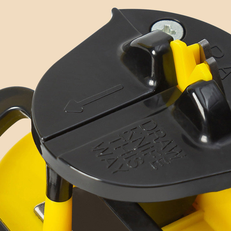 Knife Sharpener Suction-Cup Base Tungsten Steel Wheel Compact