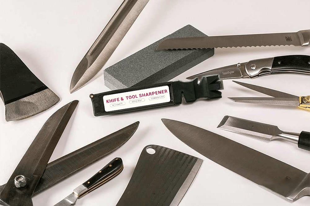 Knife & Tool Sharpener Whetstone Tile & Glass Cutter