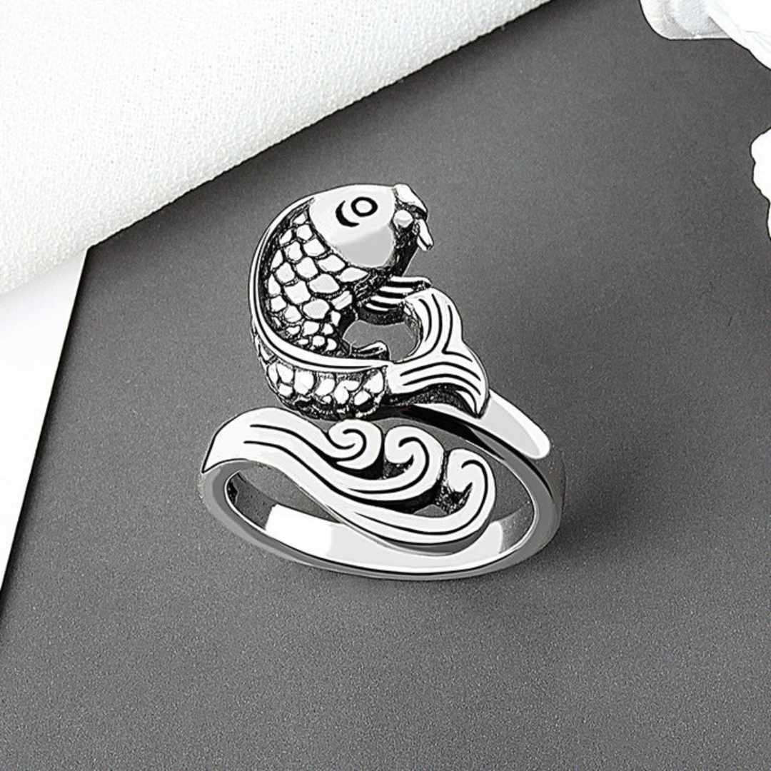 Knitting Ring Adjustable Metal Pain Relief Set of 2