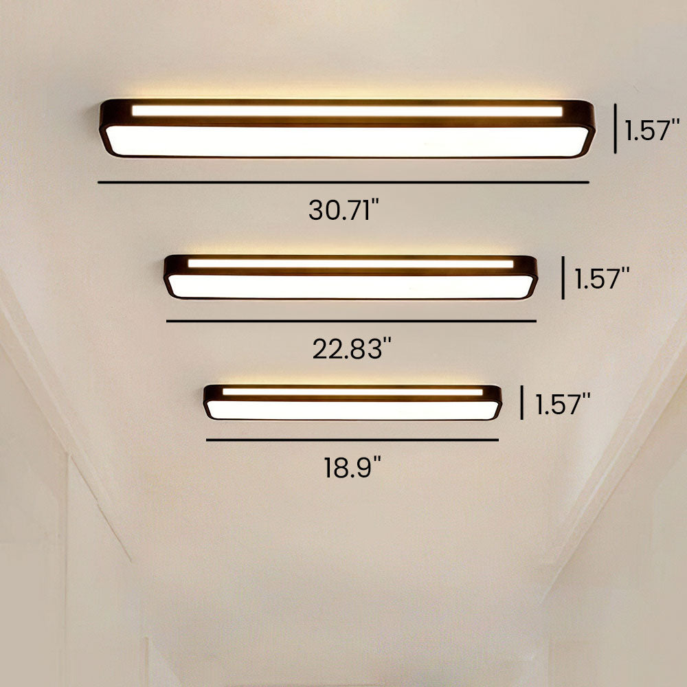 LED Ceiling Light Energy-Efficient 3-Color Dimmable Remote Control