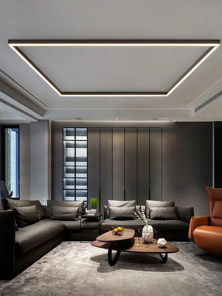 LED Ceiling Light Flicker-Free Dimmable Aluminum Housing
