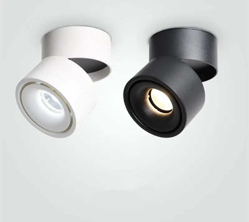 LED Ceiling Spotlight 350° Rotatable 85° Swivel Warm White